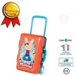 Confo valise de maquillage interactive parent - enfant fille, sche - cheveux a ongles, jouets de bote ...
