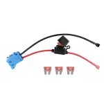 Connecteur de faisceau de cables 12 awg pour batterie peg perego 12 v sla avec fusible 40 a pour fisher ...