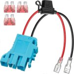 Connecteur de faisceau de cbles de remplacement 12 awg compatible avec les jouets  batterie peg - perego ...