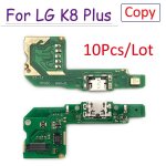 Connecteur de port usb lg k8 plus, 10 pi�ces / lot, nouveau c�ble de station de charge