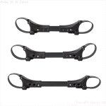 Connecteur de poussette double pour bb, 3 pices, joints universels, triples, quadruple, chariot pour ...