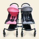 Connecteur de poussette jumelle pour bébé, 3 pièces, coupleur, insérer la douille, adaptateur Connecteur de poussette jumelle pour bébé, 3 pièces, coupleur, insérer la douille, adaptateur