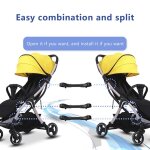 Connecteur universel de poussette pour bb, 3 pices, double, triple, quadruple, accessoires, joint, ...