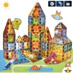 Construction magnétiques 3d pour enfants 57 pièces, jeu de construction stem educatifs magnétique pour ... Construction magnétiques 3d pour enfants 57 pièces, jeu de construction stem educatifs magnétique pour ...