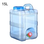 Conteneur d'eau pp 15l, porte - eau portable de grande capacit pour camping randonne