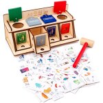 Conteneur de tri des dchets pour enfants, jeu educatif prcoce, conteneur de dchets pour bbs, jeu ...