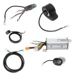 Contr�leur d'acc�l�rateur pour scooter electrique 500 w 36 v 17 a, compatible avec scooters de 10 pouces, ...