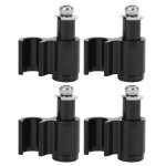 Convertisseur de fil de sige de vlo en alliage d'aluminium noir rc113, 4 pices, guide de cble de ...