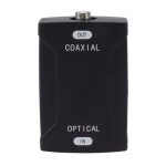Convertisseur optique coaxial convertisseur de son numérique adaptateur de son optique spdif bidirectionnel ... Convertisseur optique coaxial convertisseur de son numérique adaptateur de son optique spdif bidirectionnel ...