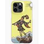 Coque iphone samsung carte de tarot: le fou compatibilit pour etui 18 17 16 15 14 13 12 plus pro max ...