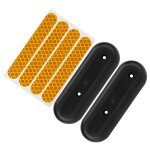 Coque de protection autocollante réfléchissante pour scooter, avec autocollants, pour ninebot maxg30 Coque de protection autocollante réfléchissante pour scooter, avec autocollants, pour ninebot maxg30
