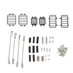 Coque de protection en m�tal pour traxxas trx4 g500 trx6 g63 1 / 10 rc crawler, couvercle pour phare ...