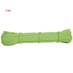 Corde d'escalade portable 6mm, corde de descente antid�rapante, accessoire de survie pour activit�s de ...