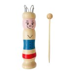 Corde de poup�e en bois a tricoter, couture pour enfants, bricolage fait a la main, m�tier a tisser tress�, ...