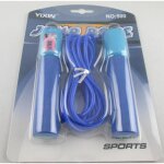 Corde a sauter - liam access - avec ecran de compte tour bleu - pour enfants a partir de 4 ans