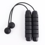 Corde a sauter sans fil avec poign�e en eva fitness fat burning corde a sauter sans fil a petite balle ...