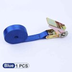Corde de tension de sangle de cargaison de moto de voiture, sangle de bain vers le bas, ceinture a cliquet ...