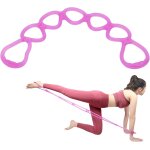 Corde de traction de forme physique, bande de r�sistance de formation de yoga elastique multifonctionnel ...