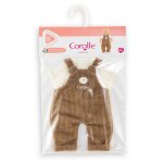 Corolle bb30 salopette ours & t - shirt petit explorateur