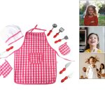 Costume de chef cuisinier, ensemble d'ustensiles de cuisine pour enfants, vtements 3 a 7