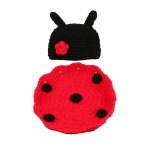 Costume coccinelle nouveau - n, 2 pices / ensemble, accessoires de photographie, chapeau, cape, vtements ...