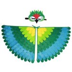 Costume de dguisement a ailes d'oiseau pour enfants, dguisement d'halloween cosplay, vtements d'animaux, ...