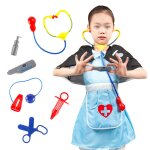 Costume de jeu de rle de docteur, accessoires de maison de jeu pour enfants, simulation d'equipement ...