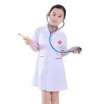 Costume de jeu de rle de docteur pour enfants, ensemble de dguisement, manteau blanc de mdecins, uniforme ...