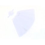Costume en mousseline de soie pour nouveau - n, 2 pices / ensemble, jupe tutu princesse, bandeau, accessoire ...