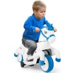 Costway 12v moto electrique enfant licorne avec musique, roues d'entra�nement & mode equitation, 3 km ...