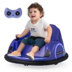 Costway 12v quad tamponneuse electrique pour enfants, connexion sans fi, led, musique, rotation a 360, ... Costway 12v quad tamponneuse electrique pour enfants, connexion sans fi, led, musique, rotation a 360, ...