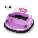 Costway 12v quad tamponneuse electrique pour enfants, avec rotation a 360, télécommande, led et musique ... Costway 12v quad tamponneuse electrique pour enfants, avec rotation a 360, télécommande, led et musique ...