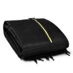 Costway filet de scurit pour trampoline 305 cm porte a glissire double et boucles de protection matriau ...