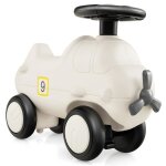 Costway porteur pour enfants - forme d?avion - avec hlice - direction a 120 - 4 roues entirement fermes ...