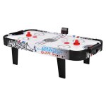 Costway table air hockey avec compteur de points electronique 6w led 2 palets 2 poussoirs 2 cages de ... Costway table air hockey avec compteur de points electronique 6w led 2 palets 2 poussoirs 2 cages de ...