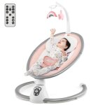 Costway transat bb balancelle electrique 5 amplitudes de balanoire minuterie intelligente avec musique ...