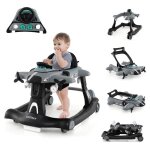 Costway trotteur bébé garçon 6 en 1 avec 3 hauteur réglable, boîte a musique amovible, plateau pour aliments, ... Costway trotteur bébé garçon 6 en 1 avec 3 hauteur réglable, boîte a musique amovible, plateau pour aliments, ...