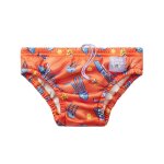 Couche de bain lavable révolutionnaire plouf 0 - 6m - orange Couche de bain lavable révolutionnaire plouf 0 - 6m - orange