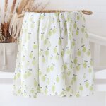 Couche - culotte en mousseline de bambou et coton pour bébé, 2 couches, pour - type lemon - 60x60cm Couche - culotte en mousseline de bambou et coton pour bébé, 2 couches, pour - type lemon - 60x60cm