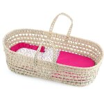 Couffin poupe 50 cm diabolo grenadine