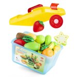 Coupe de fruits et l�gumes en bois, simulation de cuisine, mini nourriture pour enfants, jouets educatifs ...
