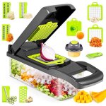 Coupe - lgumes multifonctionnel, eplucheur de fruits et pommes de terre, rpe a carottes, accessoires ...