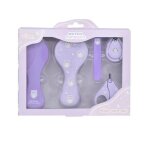 Coupe - ongles beter minicure + ciseaux spciaux + lime extra fine + brosse + peigne