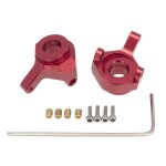 Coupelle de direction en mtal, 2 pices, pour voiture a chenilles axiale 1 / 24 rc scx24 90081 axi00001 ...
