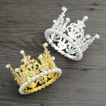 Couronne en faux strass brillant, accessoires de photographie pour nouveau - n�, pour s�ance photo b�b�, ...