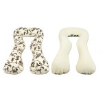 Coussin d'accouchement d'allaitement usages multiples dessin floral clair crme