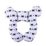 Coussin d'allaitement en forme de u pour bb, soutien - tte pour enfants, protection du cou, sige ...