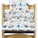 Coussin d'assise pour stokke tripp trapp : coussin d'assise de chaise haute, double rembourrage sur le ...