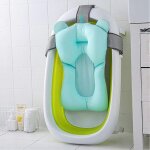 Coussin de bain antid�rapant b�b� - 0 - 12 mois - unisexe - vert moyen