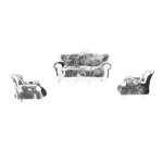 Coussins de canap� et de chaise pour maison de poup�e 1:25, accessoires de meubles miniatures pour salon ...